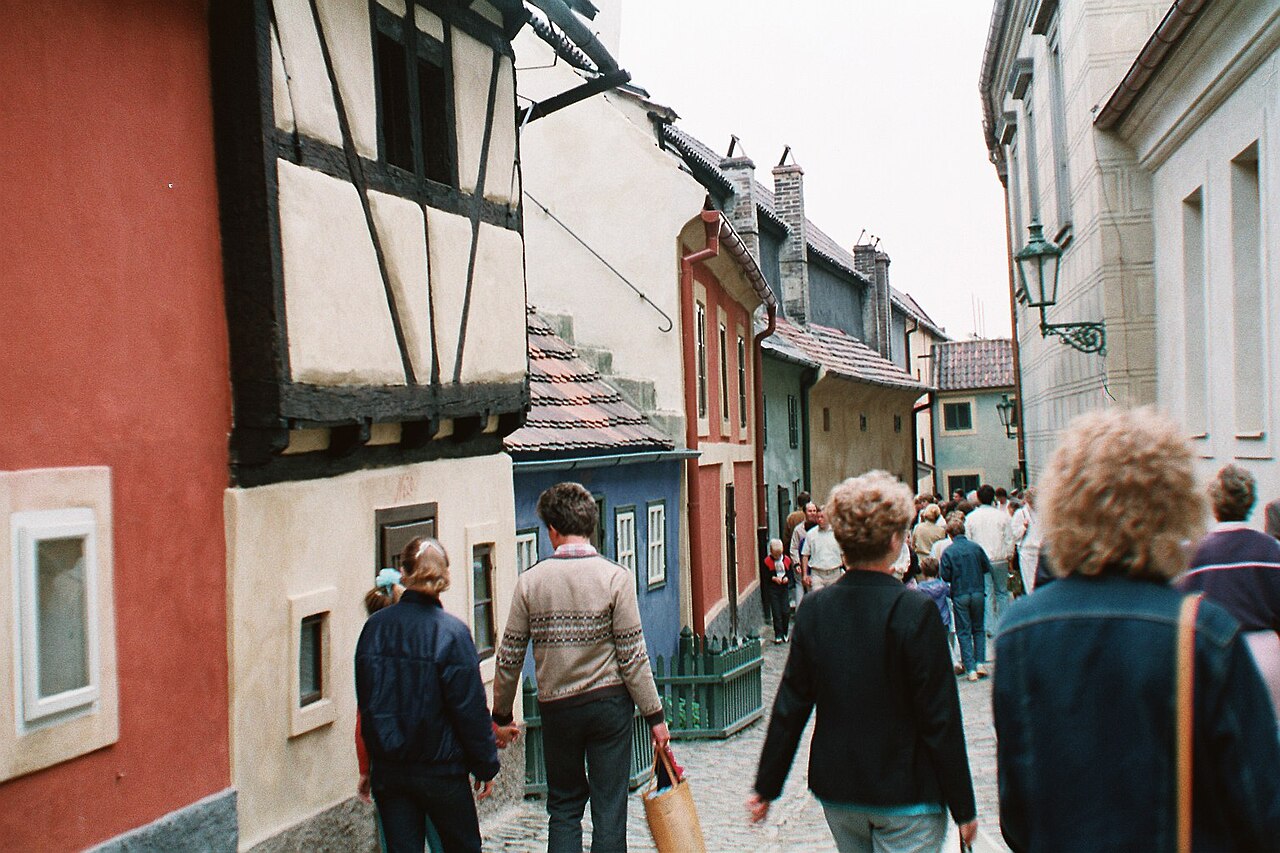 Golden Lane, Hradcany, Praha