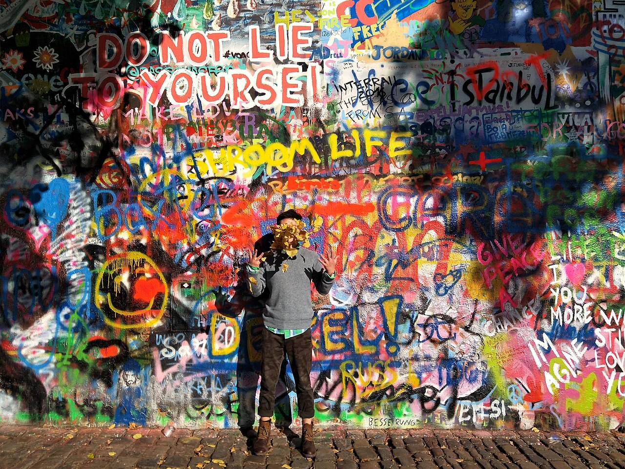 Lennon Wall, Mala Strana, Praha
