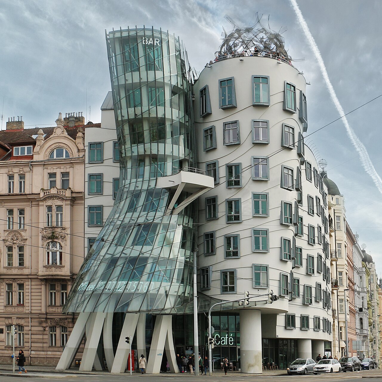 Dancing House, Nove Mesto, Praha