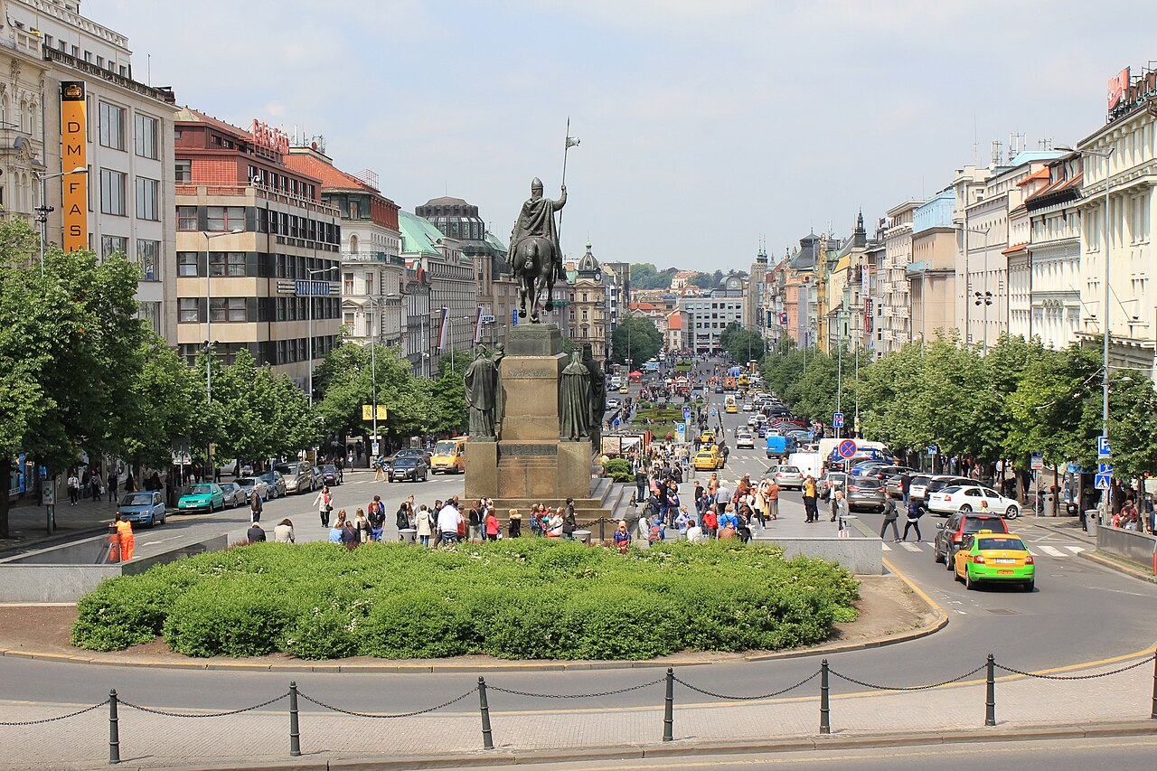 Wenceslas Square, Nove Mesto, Praha