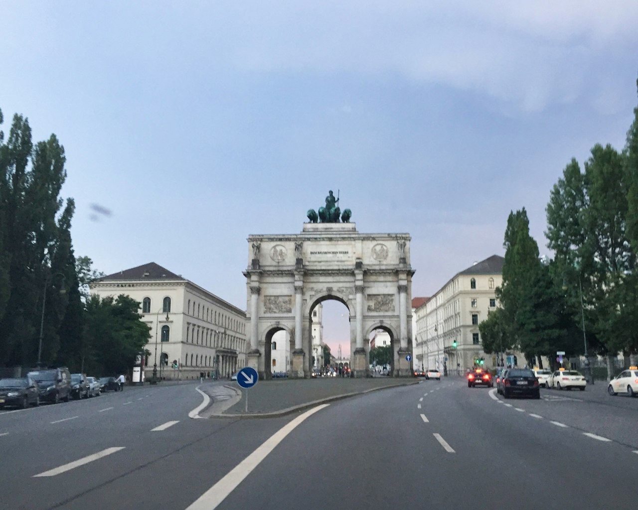 Siegestor, Maxvorstadt, Muenchen