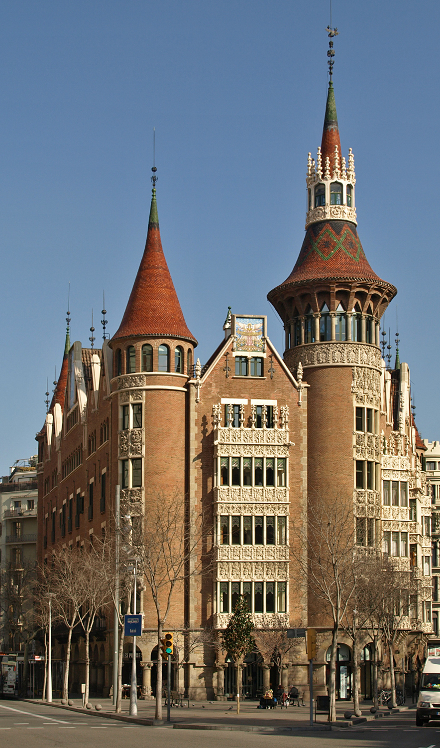 Casa de les Punxes (Casa Terrades), Eixample, Barcelona