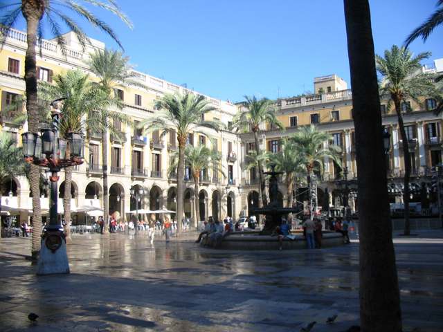 Plaça Reial, Gotic, Barcelona