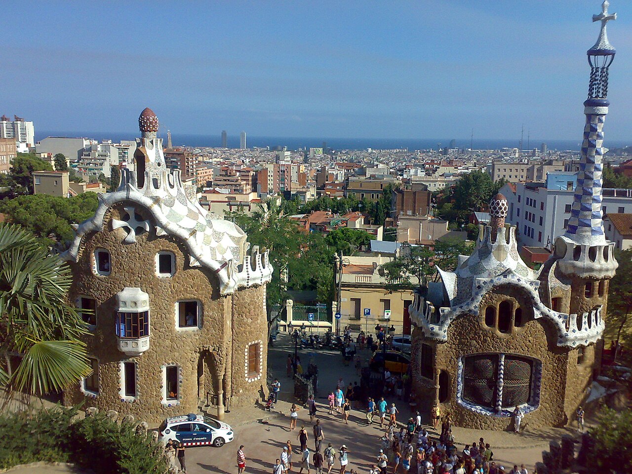 Park Güell, Gracia Guell, Barcelona