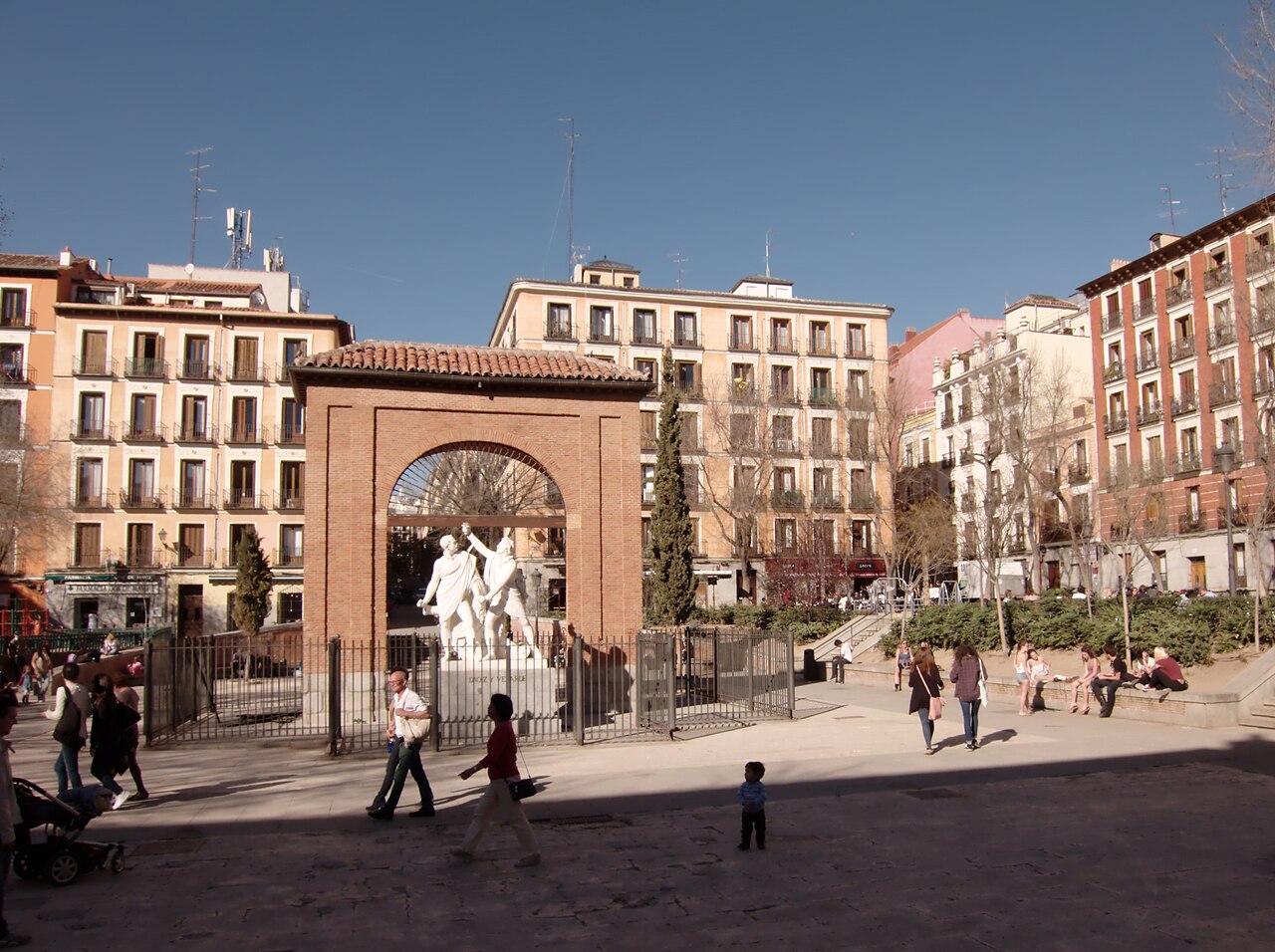 Plaza del Dos de Mayo, Malasana Chueca, Madrid