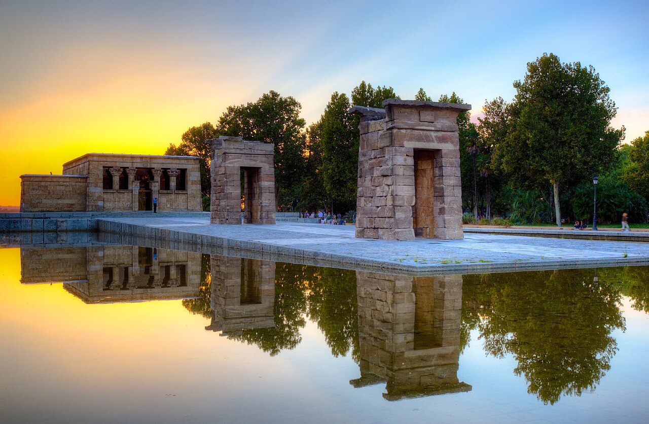 Temple of Debod, Palacio, Madrid