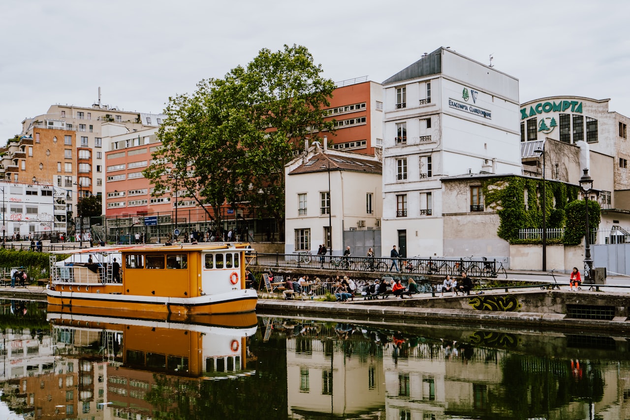 Canal Saint-Martin, Canal Saint Martin, Paris