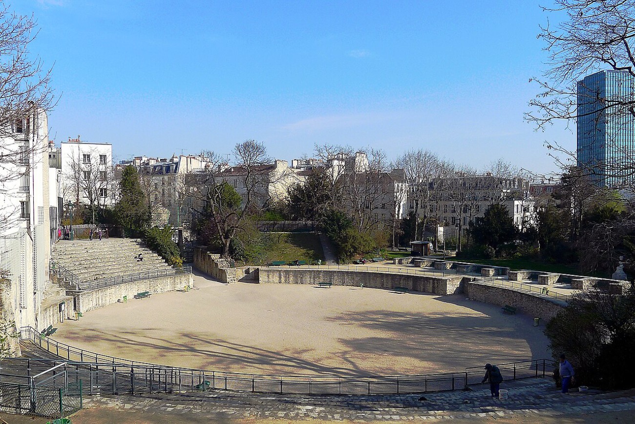 Arènes de Lutèce (Lutetia Arenası), Latin Quarter, Paris