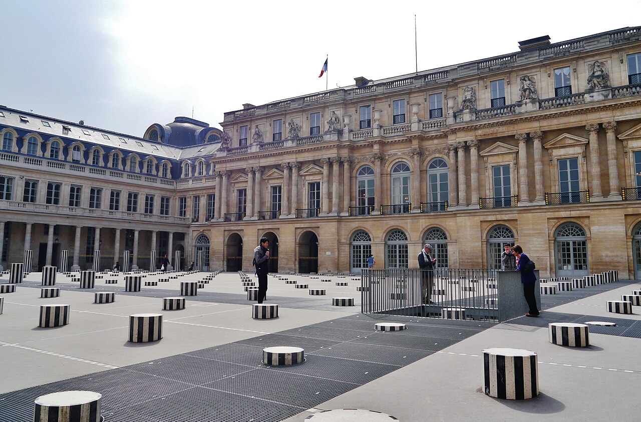 Palais-Royal Bahçesi, Louvre, Paris