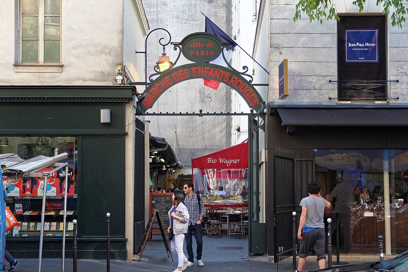 Marché des Enfants Rouges, Marais, Paris