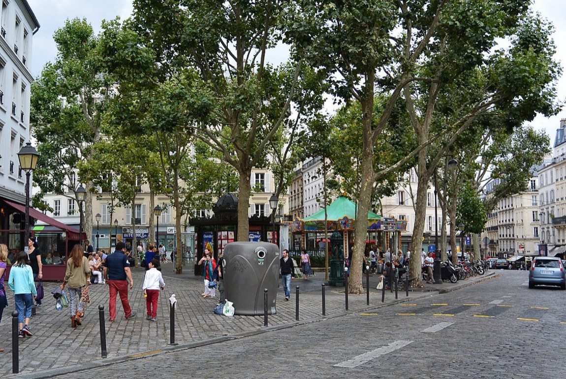 Place des Abbesses, Montmartre, Paris