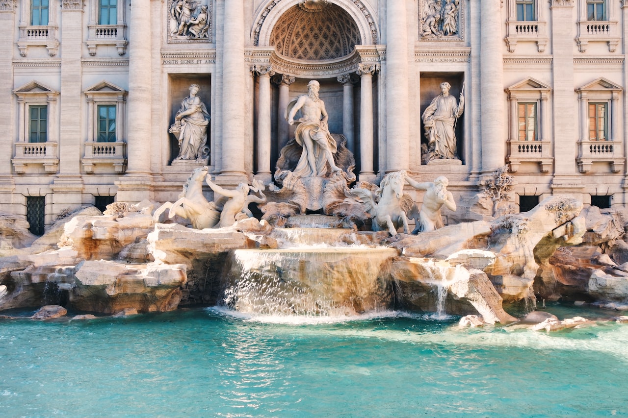 Trevi Fountain, Centro Storico, Roma
