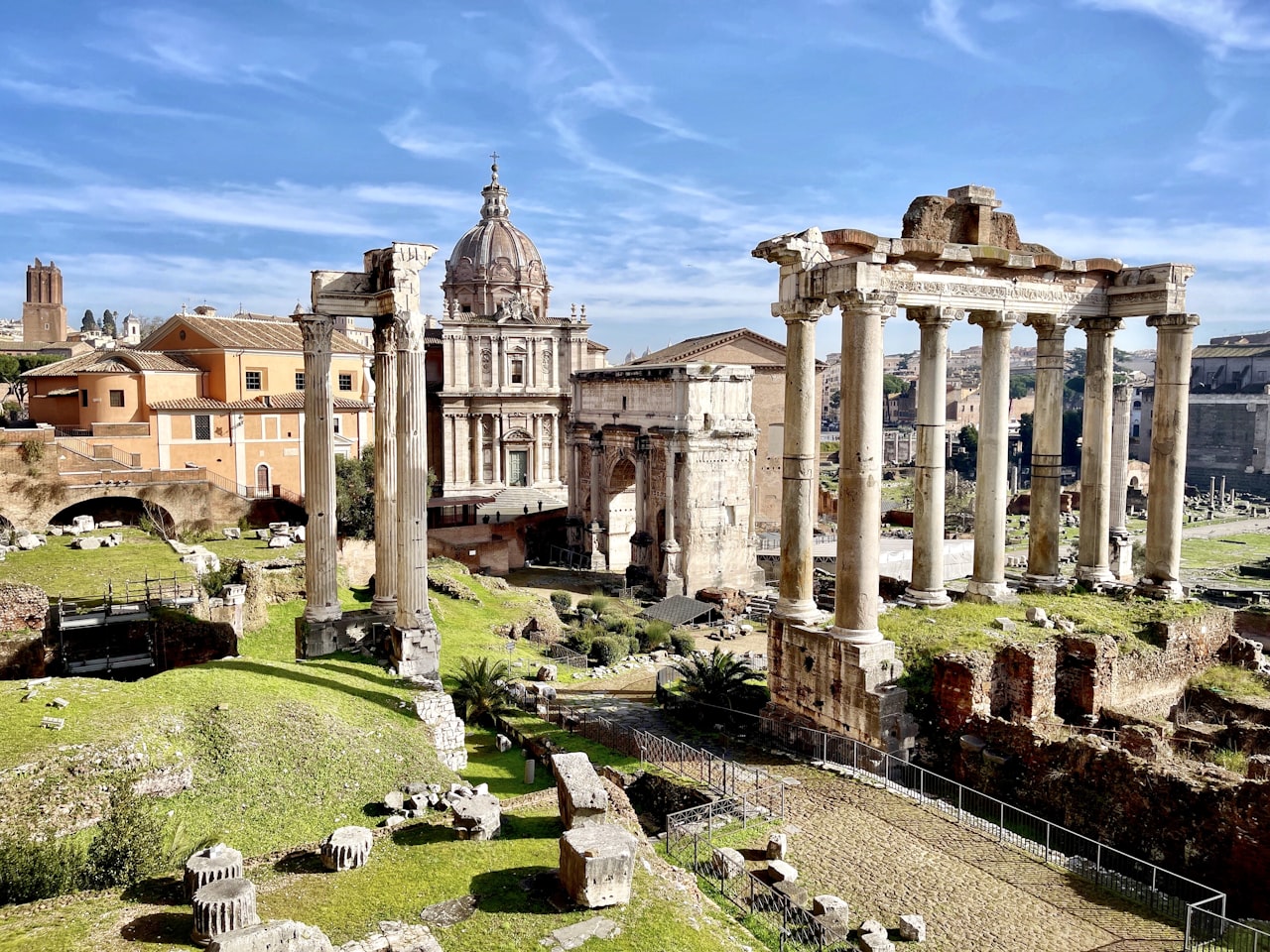 Roman Forum & Palatine Hill, Monti Colosseo, Roma