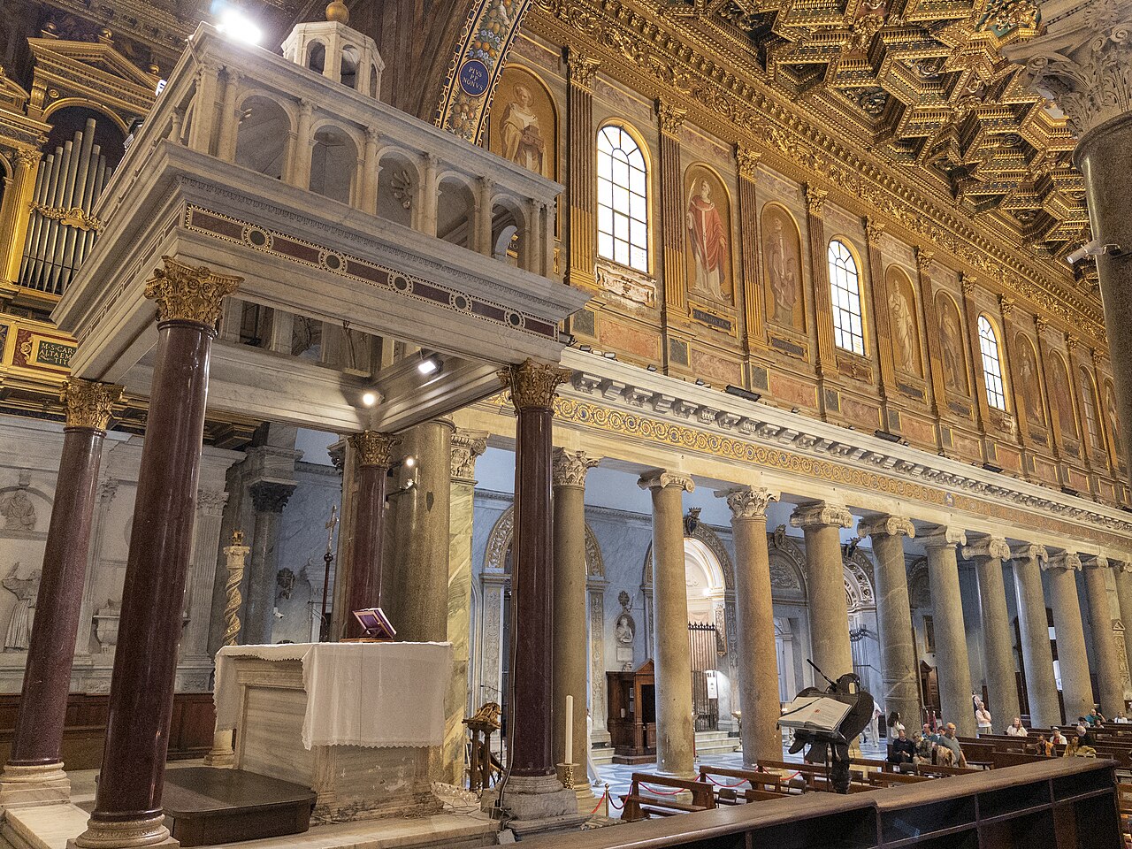 Santa Maria in Trastevere, Trastevere, Roma