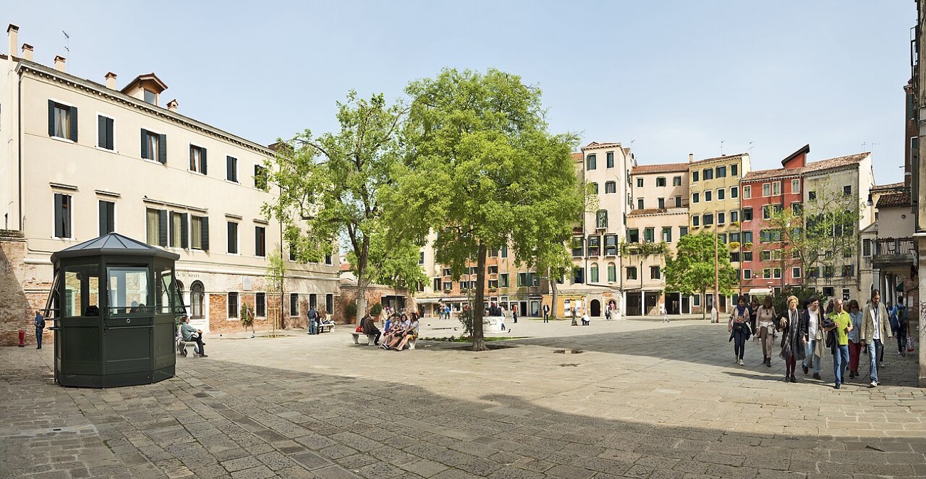 Jewish Ghetto (Campo del Ghetto Nuovo), Cannaregio, Venezia