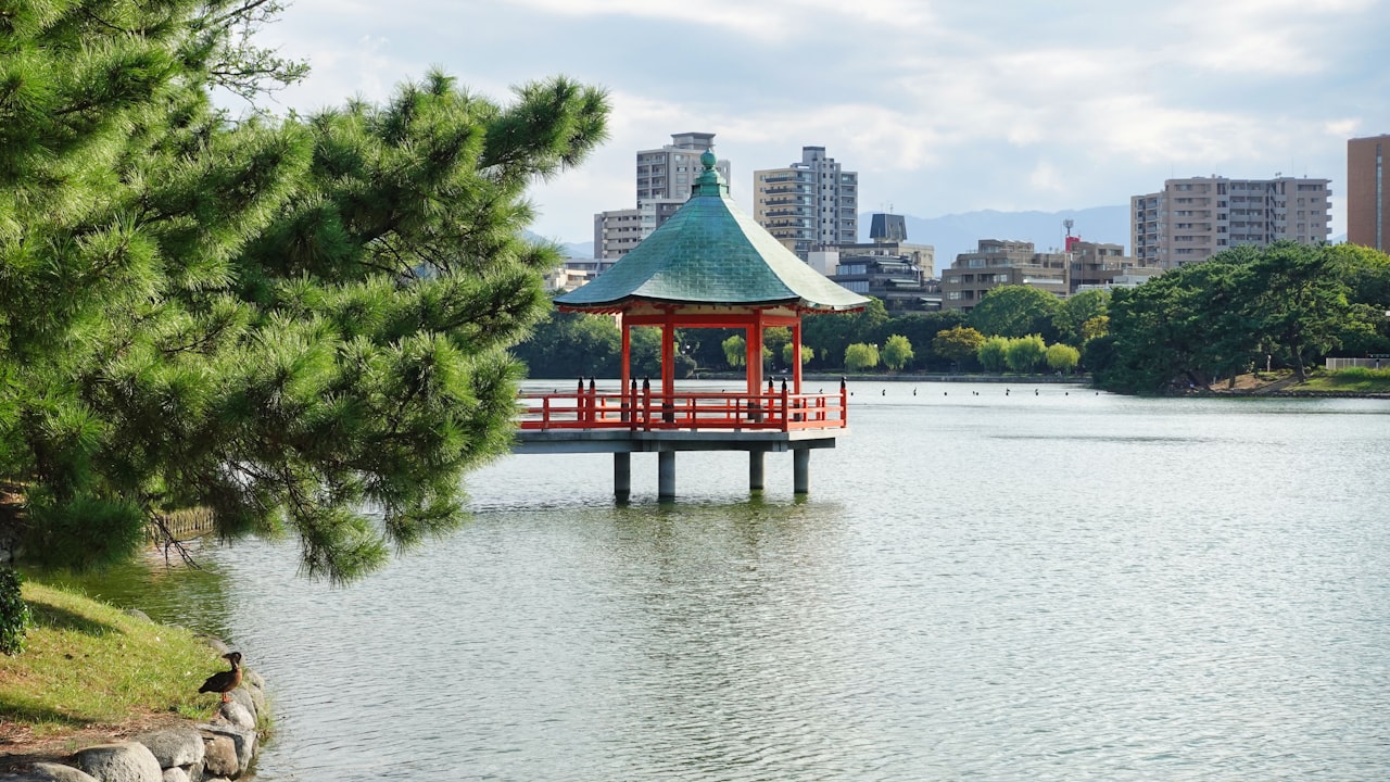 Ohori Park, Ohori Castle, Fukuoka