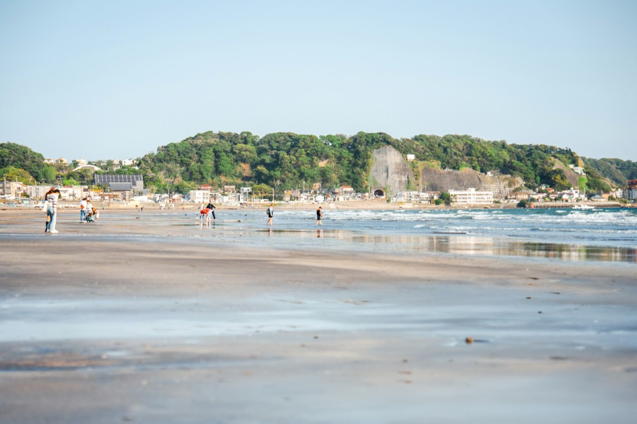 Yuigahama Beach, Hase, Kamakura