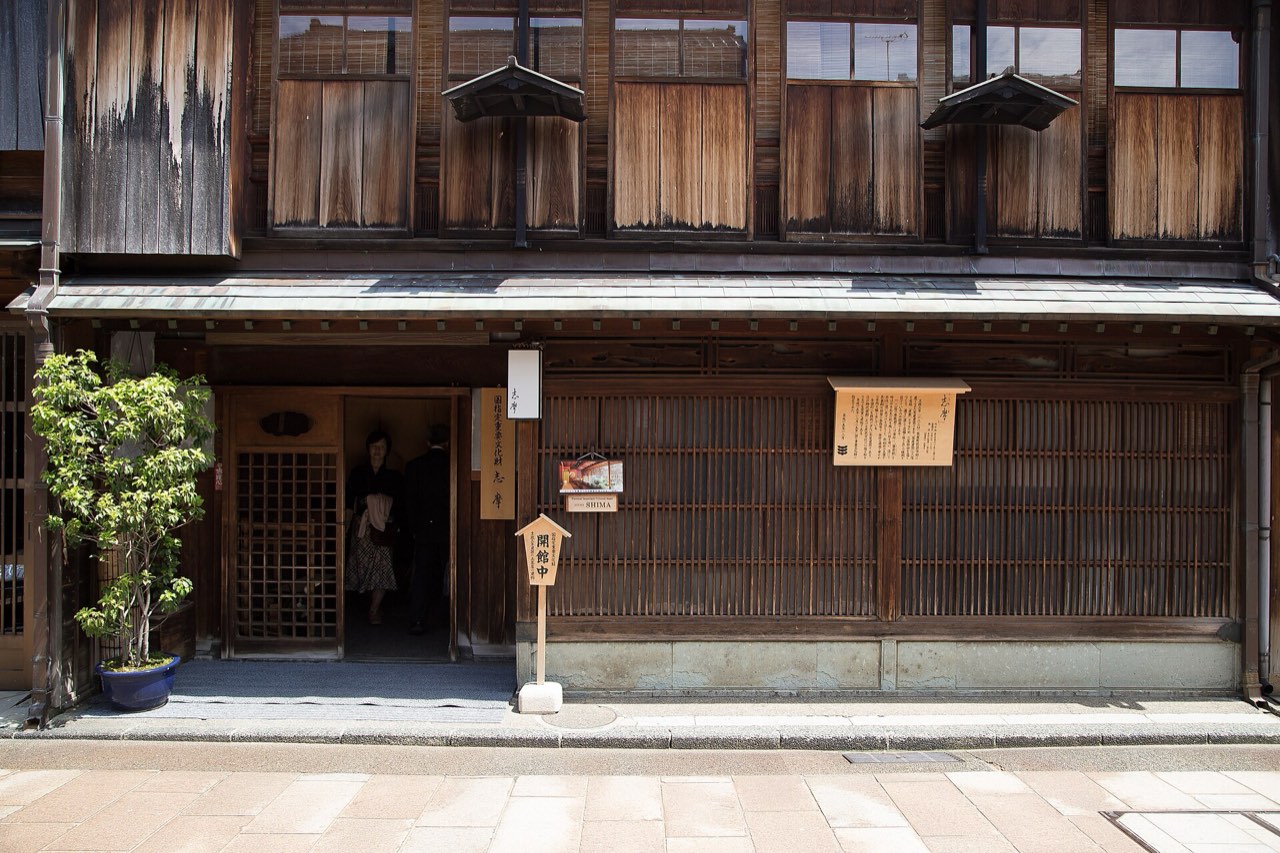 Shima Teahouse, Higashi Chaya, Kanazawa