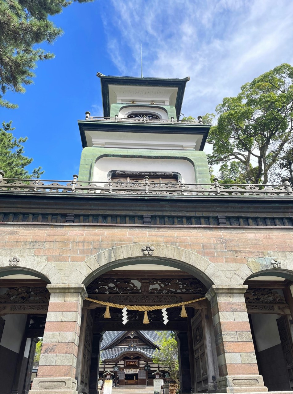 Oyama Shrine, Kenrokuen, Kanazawa