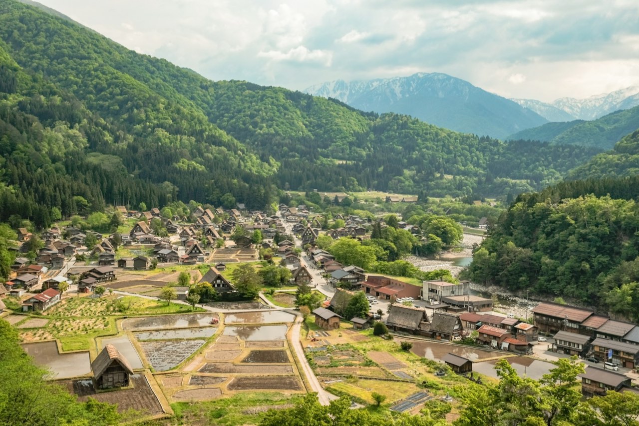 Ogimachi Village, Shirakawa Go, Kanazawa
