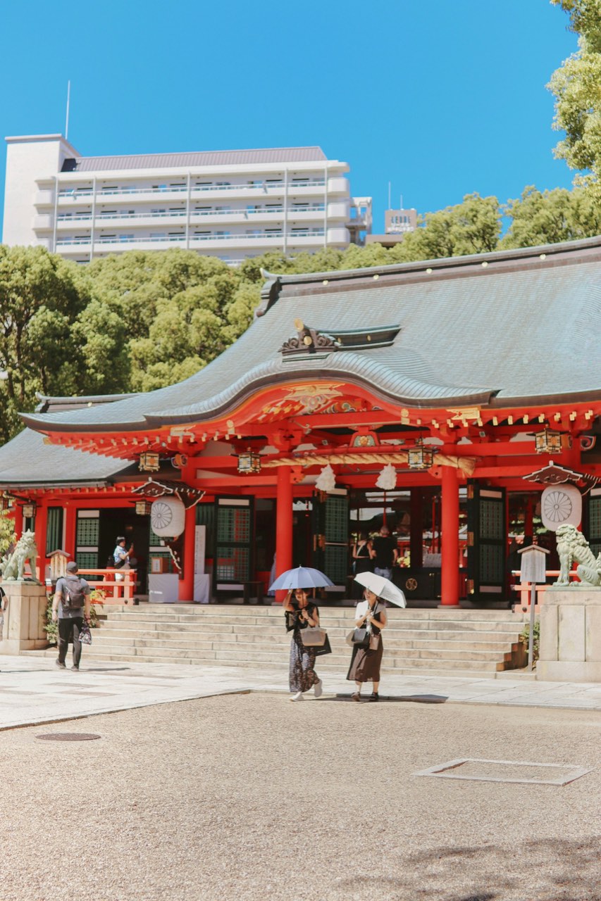 Ikuta Shrine, Sannomiya Nankinmachi, Kobe