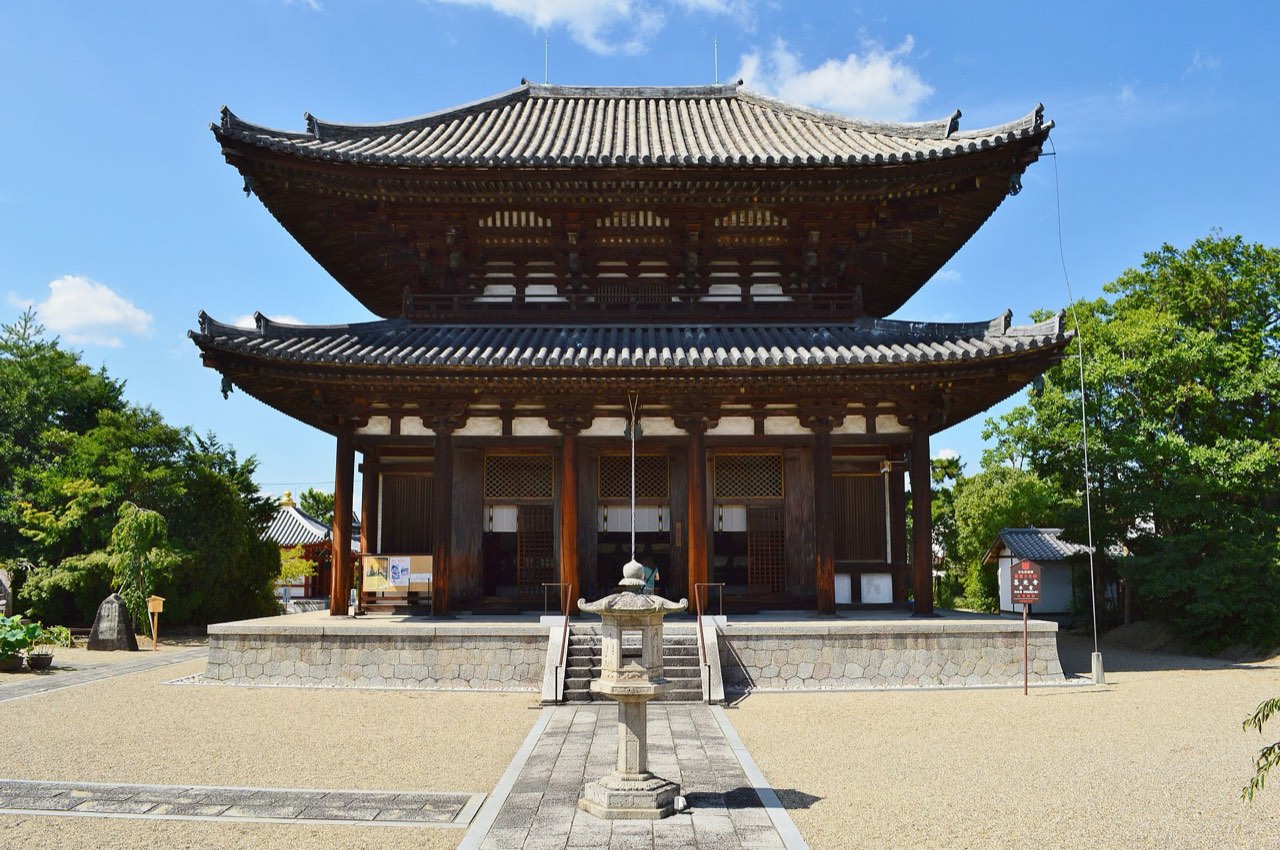 Kiko-ji (lotus temple), Nishinokyo, Nara