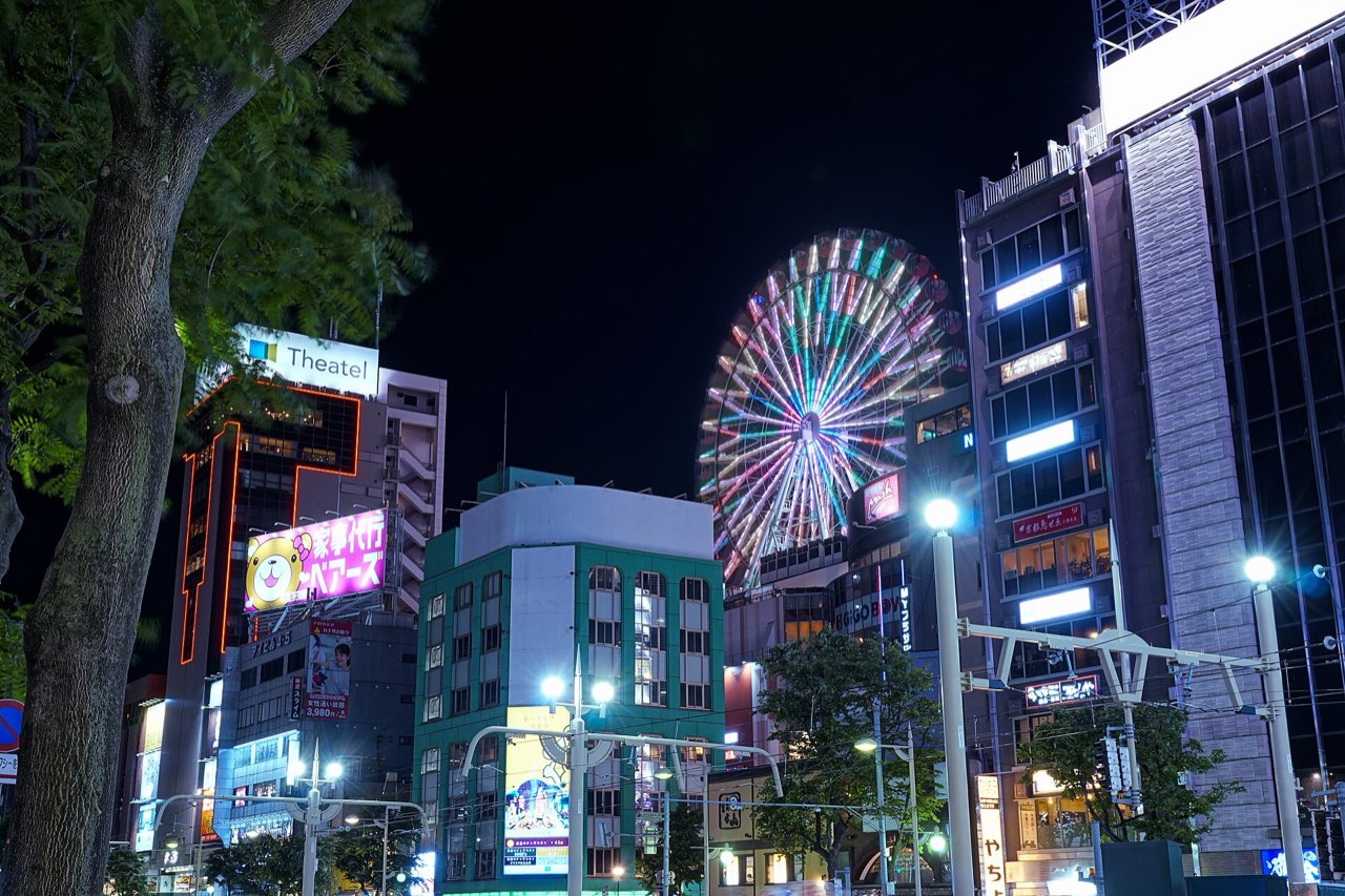 Norbesa Ferris Wheel, Susukino, Sapporo
