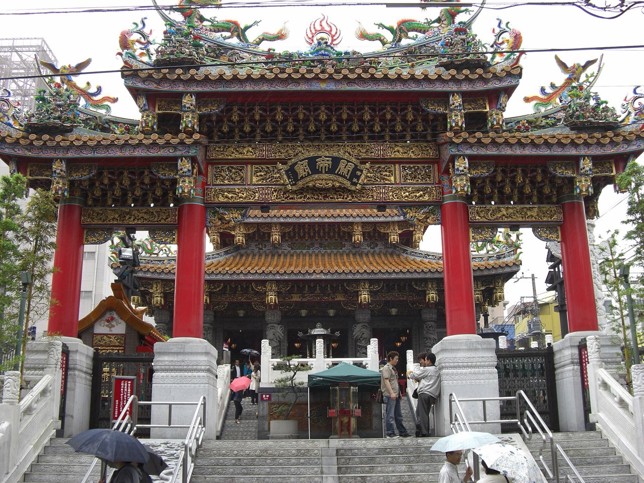 Kanteibyō Temple, Chinatown, Yokohama
