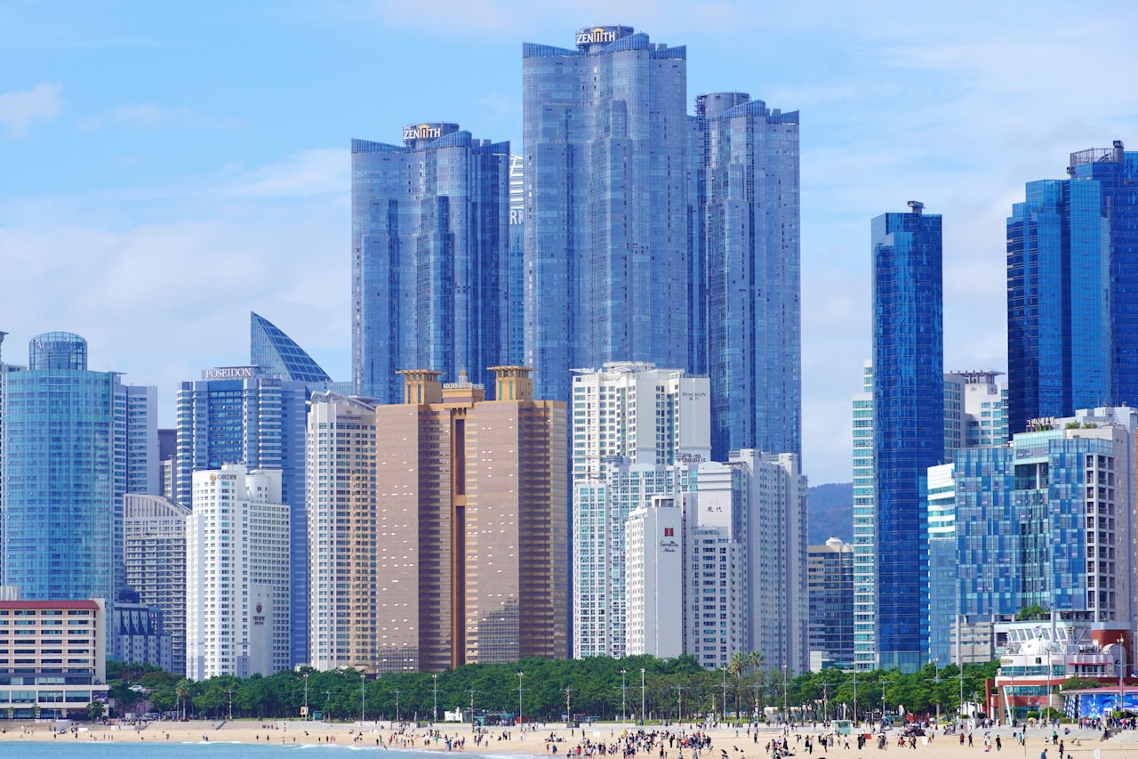 Haeundae Beach, Haeundae, Busan