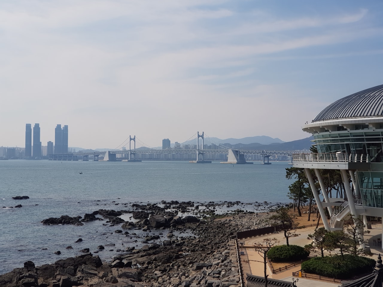 Dongbaekseom Island & Nurimaru APEC House, Haeundae, Busan