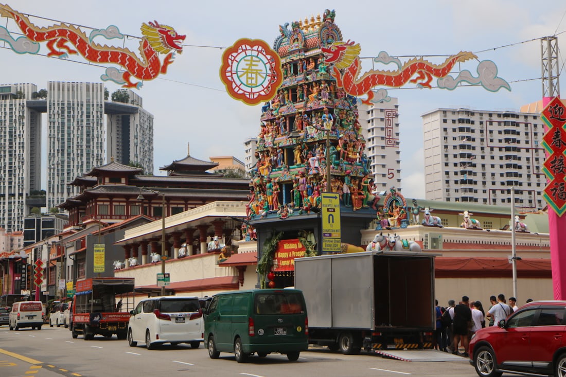 Sri Mariamman Temple, Chinatown, Singapore
