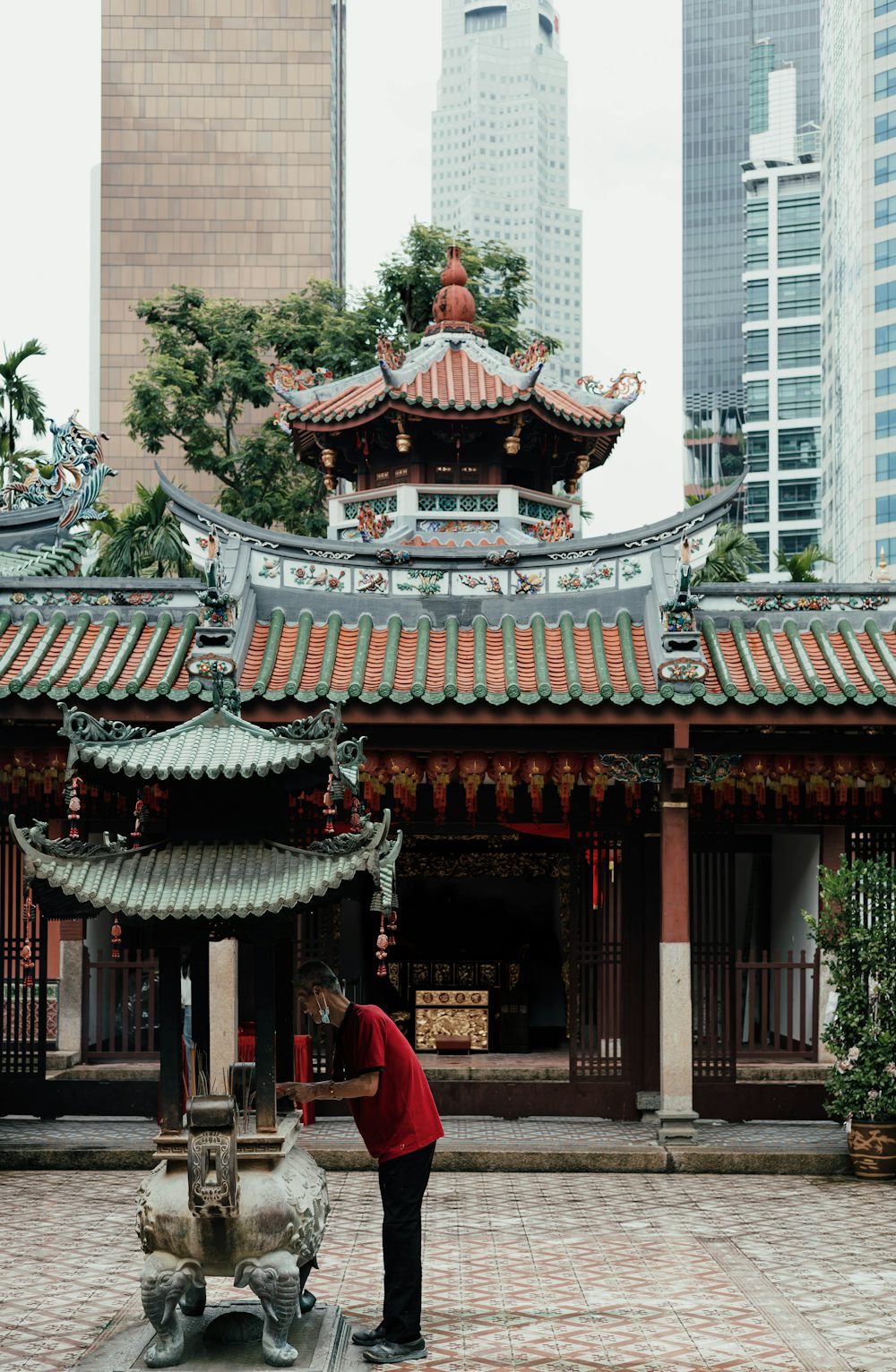Thian Hock Keng Temple, Chinatown, Singapore