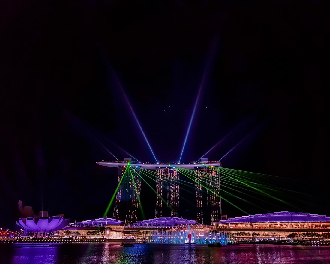 Spectra – A Light & Water Show, Marina Bay, Singapore